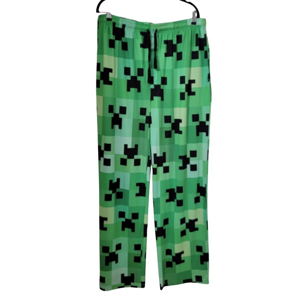 Minecraft Creeper Pajama Pants Size 2X, Like New Condition - Picture 4 of 15